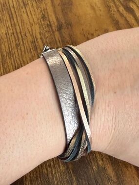 KEEP Collective Leather Wrap Bracelet